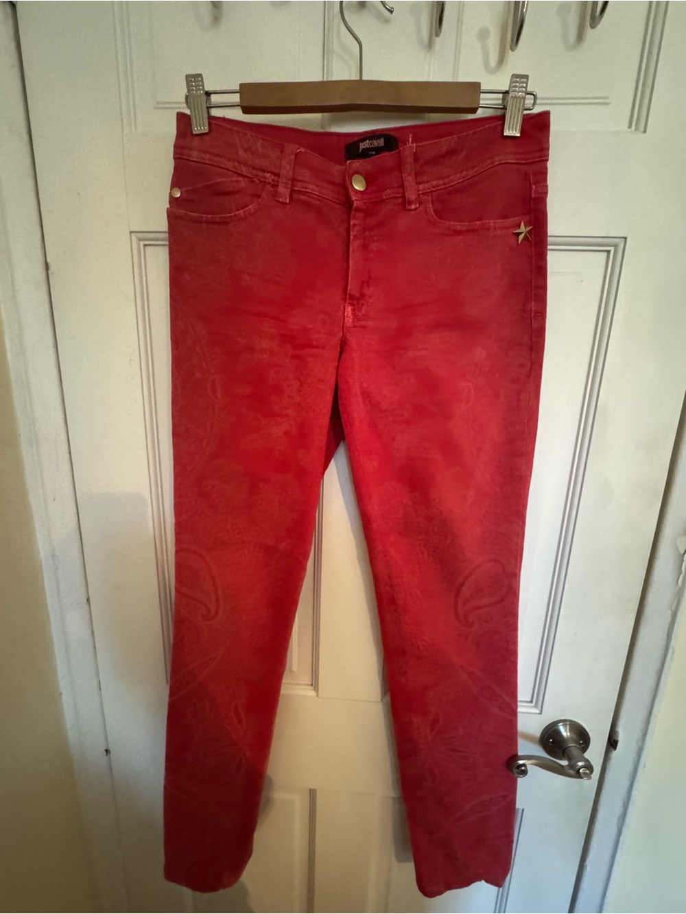 Just Cavalli pink jeans